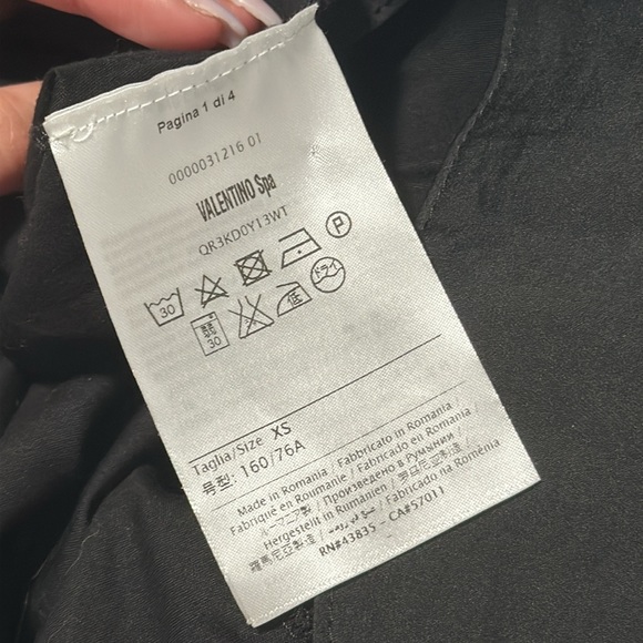 RED Valentino Long Sleeve Knit Fringe & Bow Dress - Picture 9 of 13